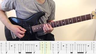 Hungarian Dance No 5 on Electric Guitar lesson w TAB [upl. by Assilat567]