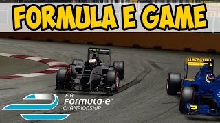 Formula E Game Mod DAmbrosio at Singapore F1 2014 Game [upl. by Etteraj]