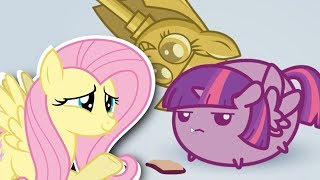 Fluttershy Plays No Touching II My Little Pony Tsum Tsum Game [upl. by Nilesoj530]