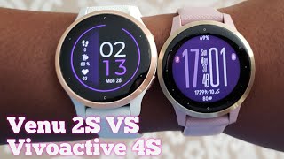 Garmin Venu 2S vs Garmin Vivoactive 4S [upl. by Alia]