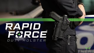 The Rapid Force Duty Holster by Alien Gear Holsters [upl. by Aihsemat]