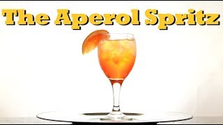 How To Make An Aperol Spritz  Drinks Made Easy [upl. by Shae]