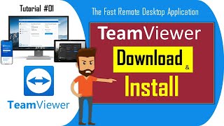 How To Download and Install TeamViewer  TeamViewer Tutorial [upl. by Ddej]