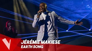 Michael Jackson – Earth Song ● Jérémie Makiese  Finale  The Voice Belgique Saison 9 [upl. by Ortrud]