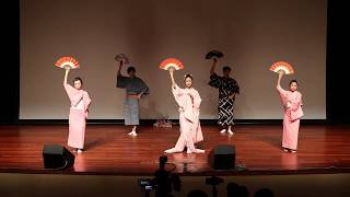 ★JCN2019 Japanese Cultural Night  NUS Nihon Buyo  Japanese Dance  Sakura Sakura さくらさくら 3of9 HD [upl. by Gasparo572]