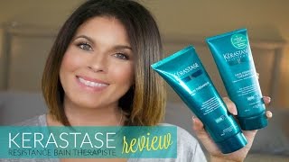 Kerastase Resistance Bain Therapiste Review  Shampoo  Conditioner  Kerastase Transforms [upl. by Aisemaj140]