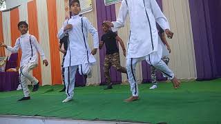 Mera rang De basanti chola song dance by Deepak public sec school students [upl. by Noisla469]