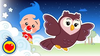 A Coruja 🦉 Canções de Ninar 💤  Música Infantil Harmonizado em 432 hz  Um Herói do Coração ❤️ [upl. by Lazaruk]