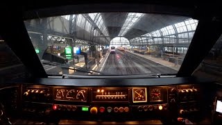 Train Drivers POV icm Amsterdam  Almere  Amsterdam 2017 [upl. by Llemmart]