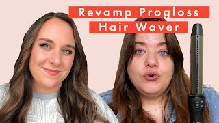 Revamp Progloss Perfect Finish Waver Review amp Tutorial  Cosmopolitan UK [upl. by Zetnod]