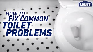 How To Fix Common Toilet Problems [upl. by Hannad]