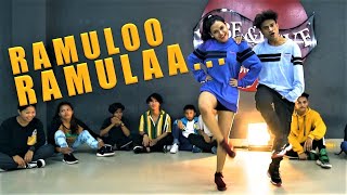 Ramuloo Ramulaa AlaVaikunthapurramuloo Dance Choreography Rahul Shah Allu Arjun [upl. by Alliw]