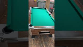 7 Valley Walnut Used Coin Operated Pool Table [upl. by Akihsay]