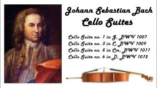 Johann Sebastian Bach  Cello suites in 432 Hz great for reading or studying [upl. by Jocelyne]