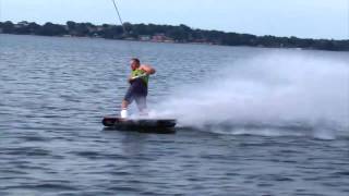 Beginner Wakeboarding Cleaning Up Toeside Pop [upl. by Giorgi]