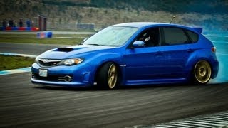 subaru impreza wrx sti drift [upl. by Irrehc]