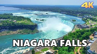 NIAGARA FALLS  ONTARIO CANADA 4K [upl. by Aniloj291]