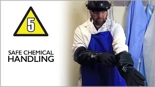 Safe Chemical Handling  Lab Safety Video Part 5 [upl. by Haimehen]