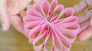 How to make a hanging paper decoration [upl. by Anua616]