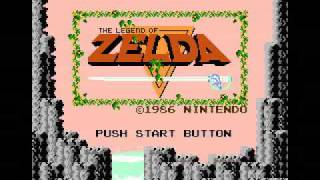 Legend of Zelda NES Intro [upl. by Rabah749]