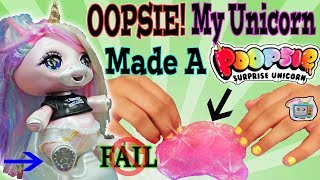 HOW TO MAKE PERFECT SLIME WITH POOPSIE UNICORN SURPRISE SLIME [upl. by Viscardi]