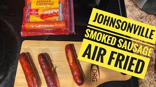 Johnsonville Smoked Sausage Air Fried [upl. by Liahkim721]