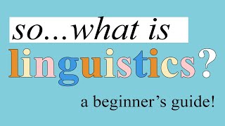 What is Linguistics  The Five Branches Explained [upl. by Nosreg46]