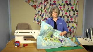 Sew Easy Quilt Binding with Faux Piping [upl. by Nolita]