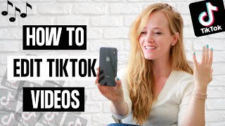 How to Edit a TikTok Video 2023  Tik Tok Editing Tutorial [upl. by Mailliw]