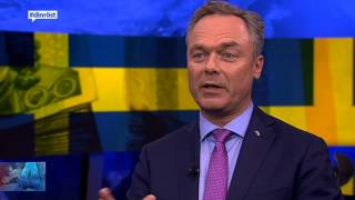 Jan Björklund FP och Jonas Sjöstedt V debatterar skattepolitik SVT Aktuellt [upl. by Kawai]