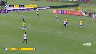 Jogo da SELEÇÃO Sub20 AO VIVO Brasil x Bolívia [upl. by Hanfurd]