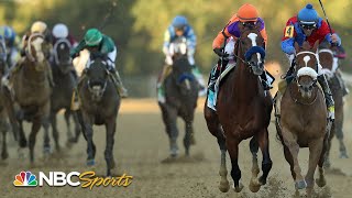 Preakness Stakes 2020 Swiss Skydiver becomes sixth filly to win in 145 runnings  NBC Sports [upl. by Geraldina]