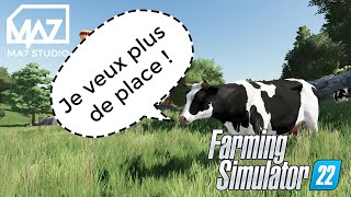 MA7  Modifier lenclos des animaux  FS22 [upl. by Lraed]