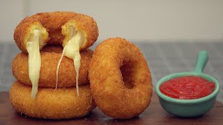 Mozzarella Onion Rings [upl. by Tnomel672]