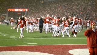 quotJump Aroundquot at Camp Randall Nov 15 2014 Wisconsin Badgers vs Nebraska Cornhuskers [upl. by Selig625]