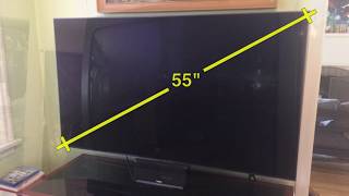 How to Measure Your TVs Screen Size [upl. by Charla]