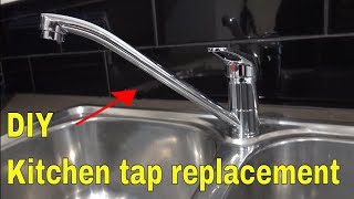 How to replace a mixer tap [upl. by Htilil]