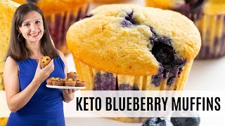 THE BEST KETO MUFFINS Quick Easy And Moist [upl. by Yerg841]