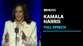 I will not be the last Kamala Harris message to women and people of colour  ABC News [upl. by Akel257]