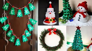 5 Easy Christmas Home Decoration IdeasChristmas Crafts Christmas Decoration Ideas [upl. by Sigmund]