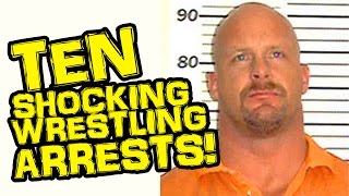 10 SHOCKING PRO WRESTLING ARRESTS [upl. by Oisor900]