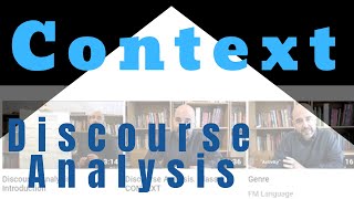 Class 2 Discourse Analysis  ON CONTEXT [upl. by Tiat942]