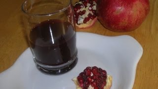 How To Make Pomegranate Juice [upl. by Ecirtel803]