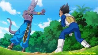 Vegeta VS Beerus Bruce Faulconer ENG DUB 720p HD [upl. by Danica]