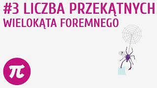 Liczba przekątnych wielokąta foremnego 3  Wielokąty foremne [upl. by Hilario]