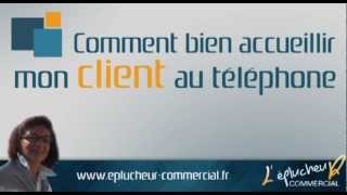 Comment bien accueillir mon client au téléphone [upl. by Davena450]