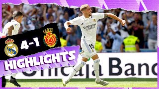 Real Madrid 41 Mallorca  HIGHLIGHTS  LaLiga 202223 [upl. by Athalia832]