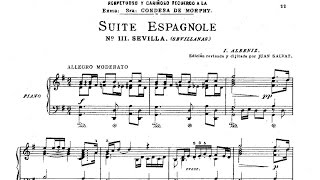 Sevilla Suite española III  Albéniz [upl. by Noryt]