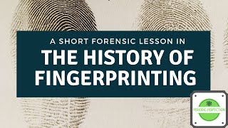 History of Fingerprinting [upl. by Hahseram]