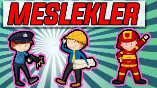 İngilizce Meslekler  Jobs For Kids  Lets Learn Jobs  İngilizce Meslekler Konu Anlatımı [upl. by Sane959]